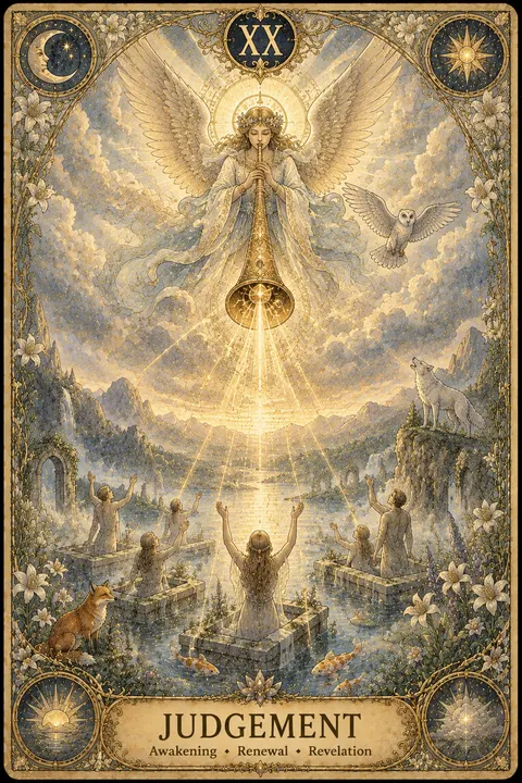 Judgment tarot card