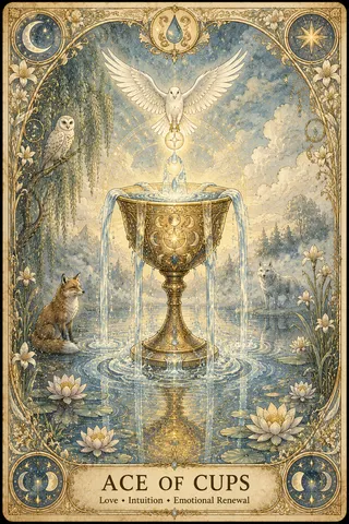 Ace of Cups tarot card