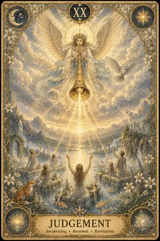 Judgment tarot card