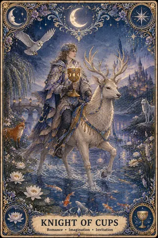 Knight of Cups tarot card