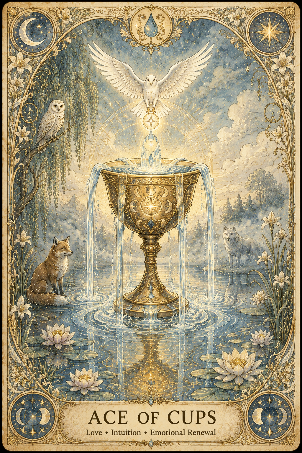Ace of Cups tarot card