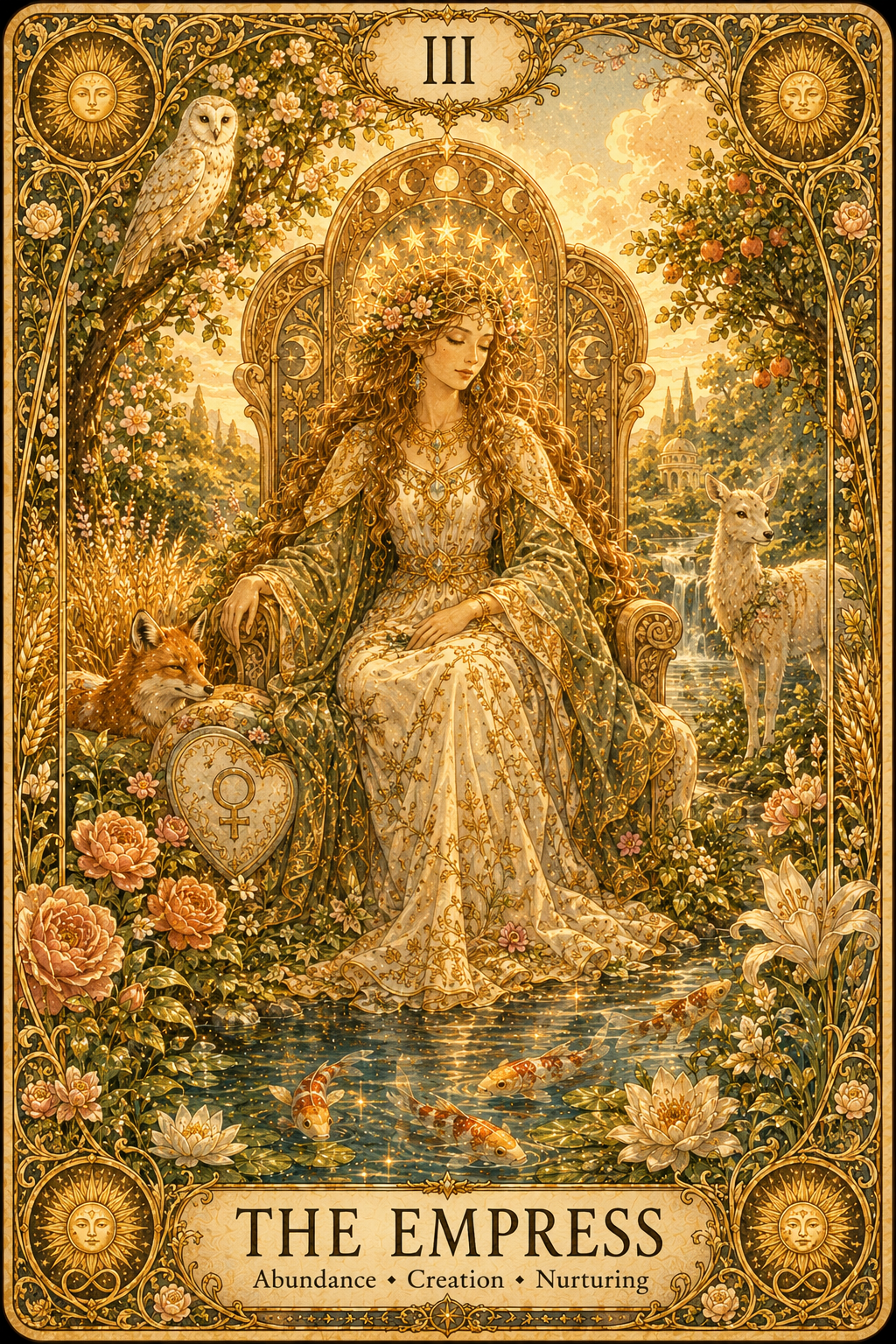 The Empress tarot card