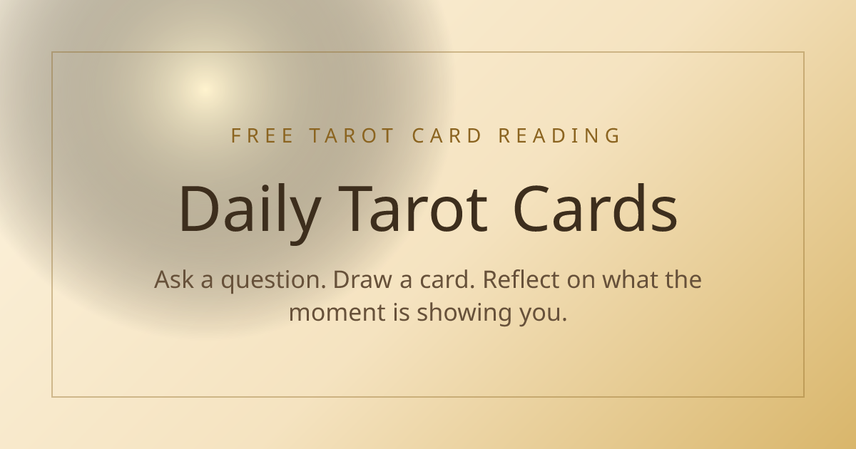 Daily Tarot Cards screenshot